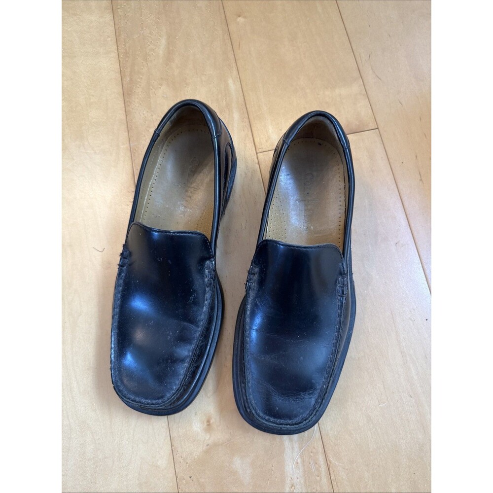 BLACK BASIC Cole Hann Air Technology Size 7.5 Men’s Leather Shoes